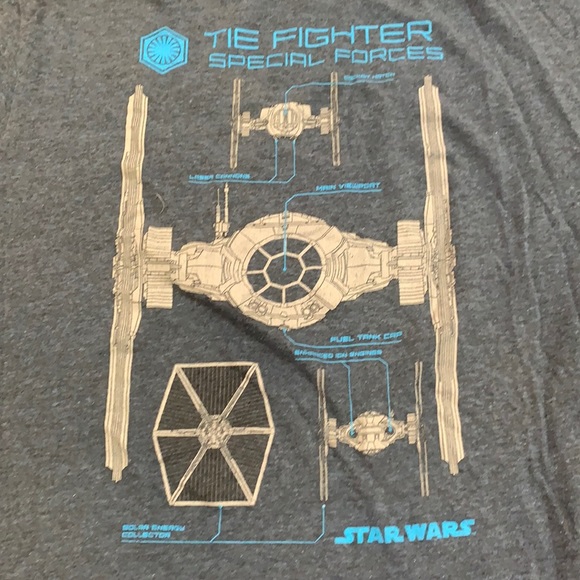 3 FOR $20 Star Wars “The Fighter” T-Shirt XL
